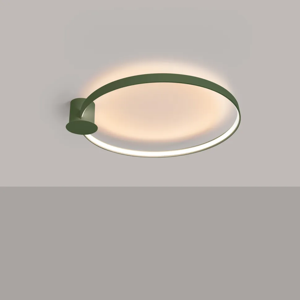 Plafon RIO 78 zielony oliwkowy LED 3000K