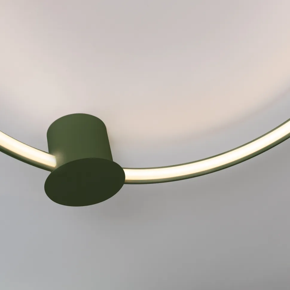 Plafon RIO 78 zielony oliwkowy LED 3000K