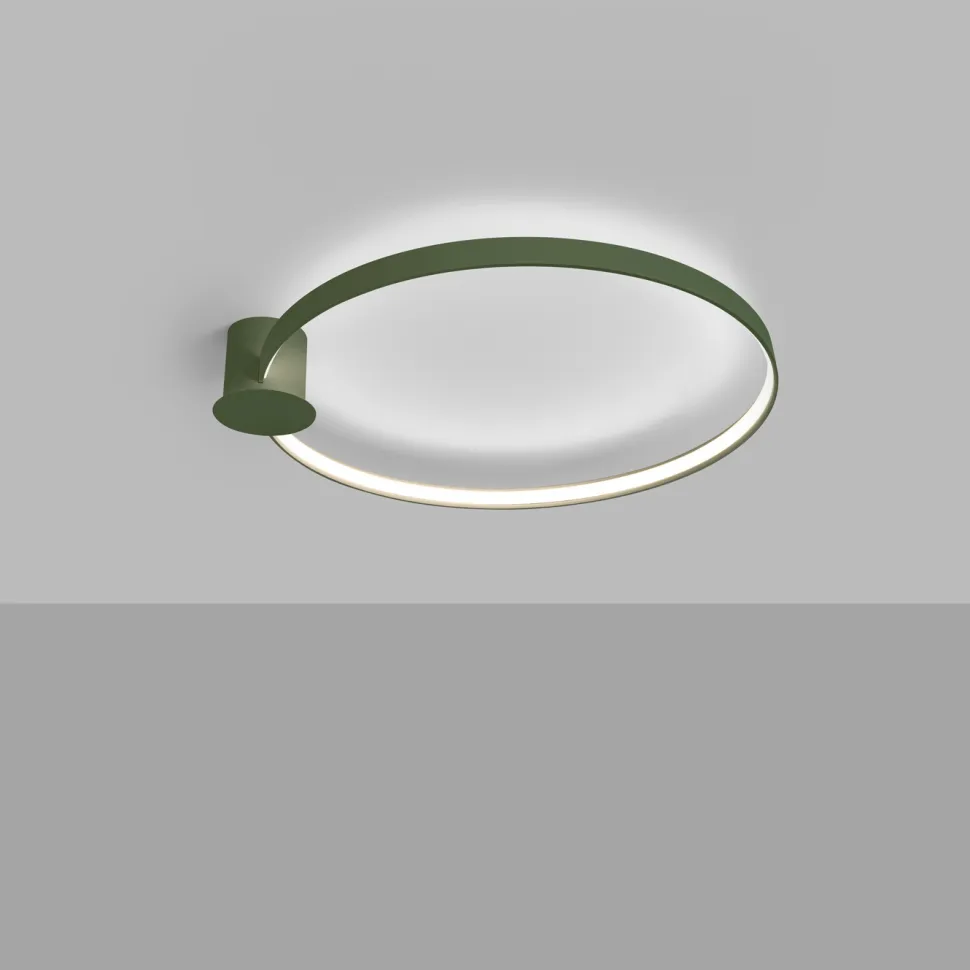 Plafon RIO 78 zielony oliwkowy LED 4000K