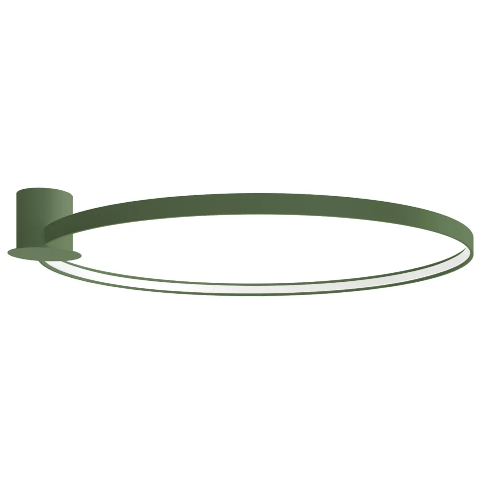Plafon RIO 110 zielony oliwkowy LED 4000K