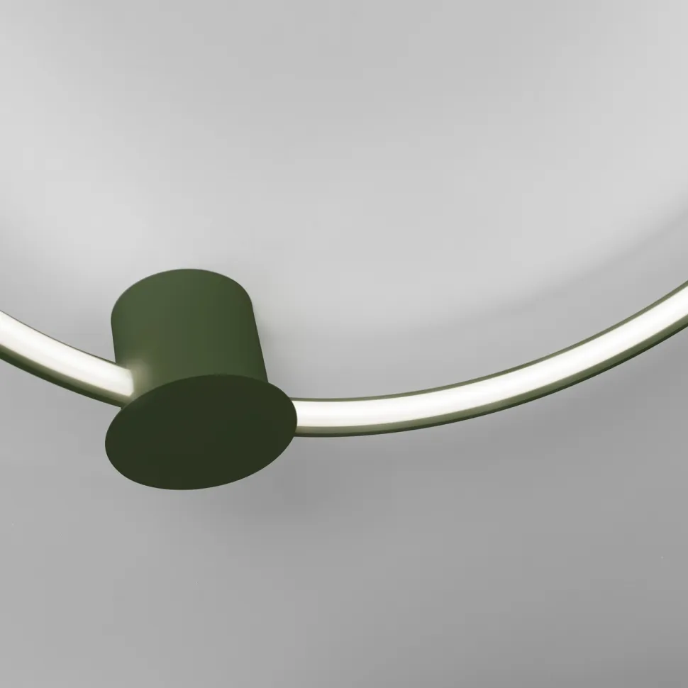 Plafon RIO 110 zielony oliwkowy LED 4000K