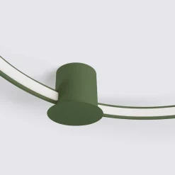 Plafon RIO 110 zielony oliwkowy LED  3000K