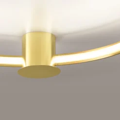 Plafon RIO 78 złoty połysk LED 3000K