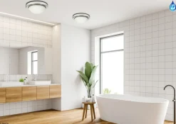 Plafon Roda plafon 28 1x60W E27 chrom IP44