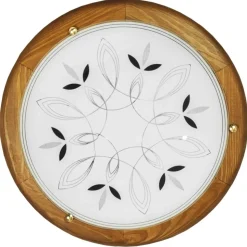 Plafon Rustica 30 drewno standard 1x60 w E27 dąb