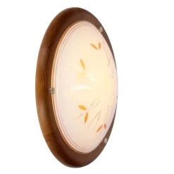 Plafon Rustica 30 drewno standard 1x60  w E27 dąb