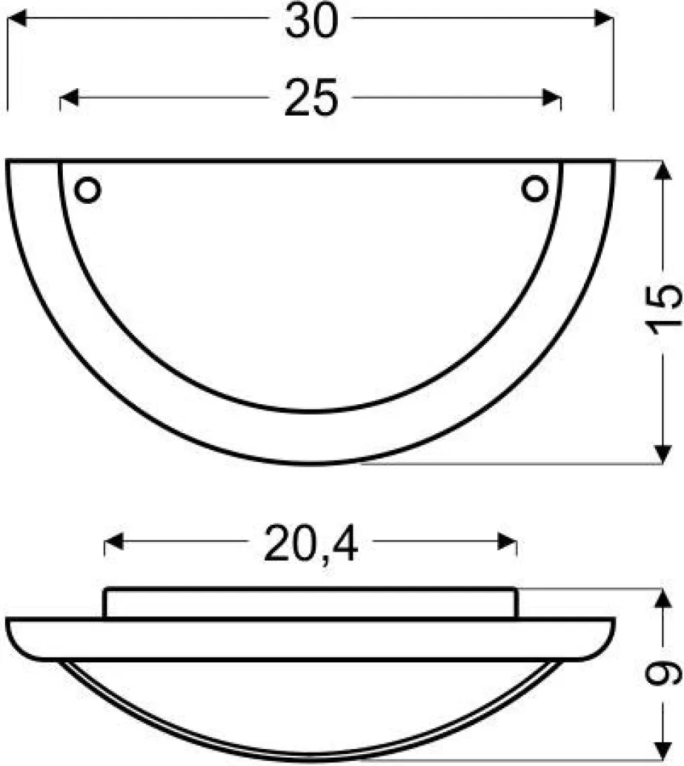 Plafon Rustica plafon 0,5 drewno standard 1x60 w E27 dąb indeks obi