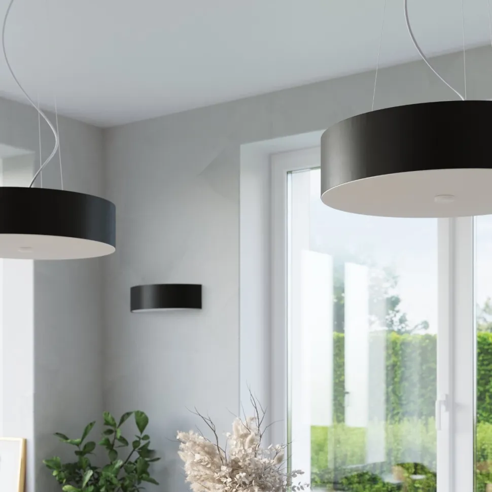 Plafon SKALA 80 czarny