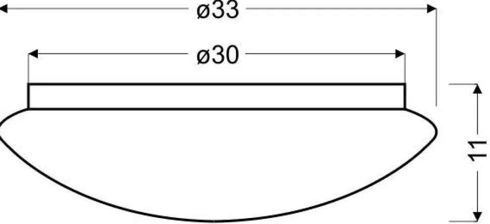 Plafon Sky efect 2 33 okrągły 1x10W LED 6500K