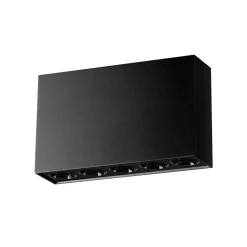 Plafon SOLE czarny LED