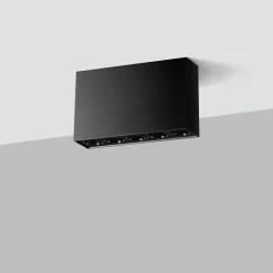 Plafon SOLE czarny LED