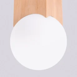 Plafon SOLIS naturalne drewno