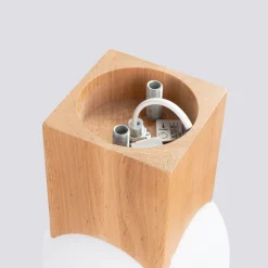 Plafon SOLIS naturalne drewno