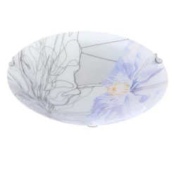 Plafon Spring 40 2x60W E27 fioletowy