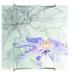 Plafon Spring 30x30 1x60W E27 fioletowy