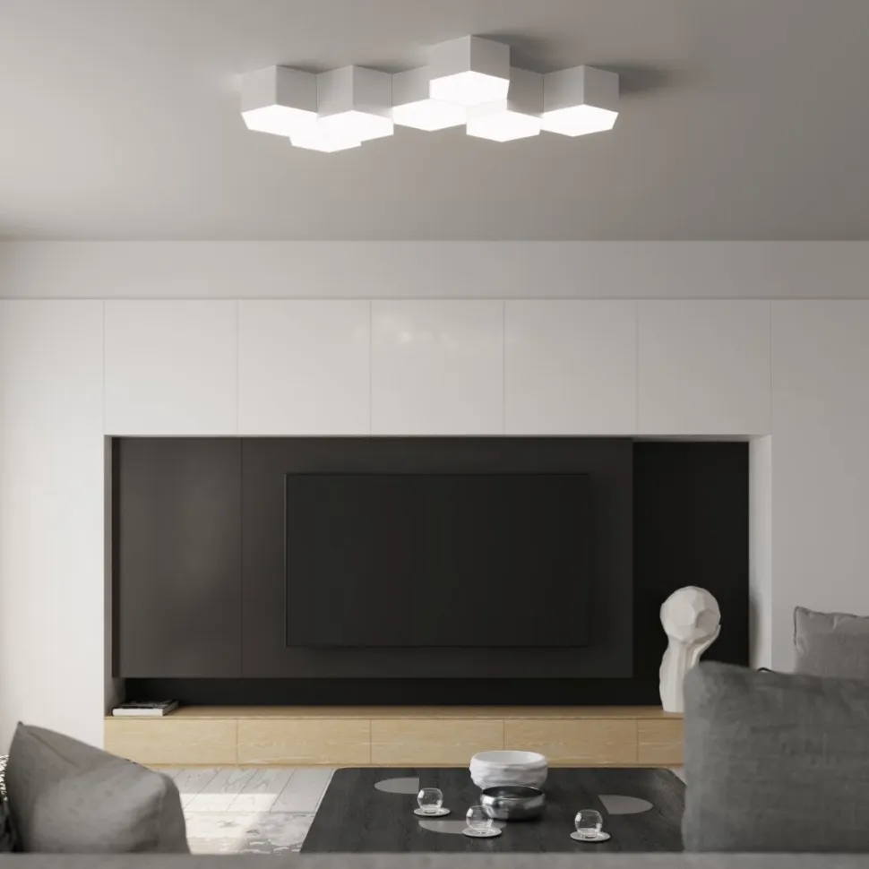 Plafon SUNDE 11 biały