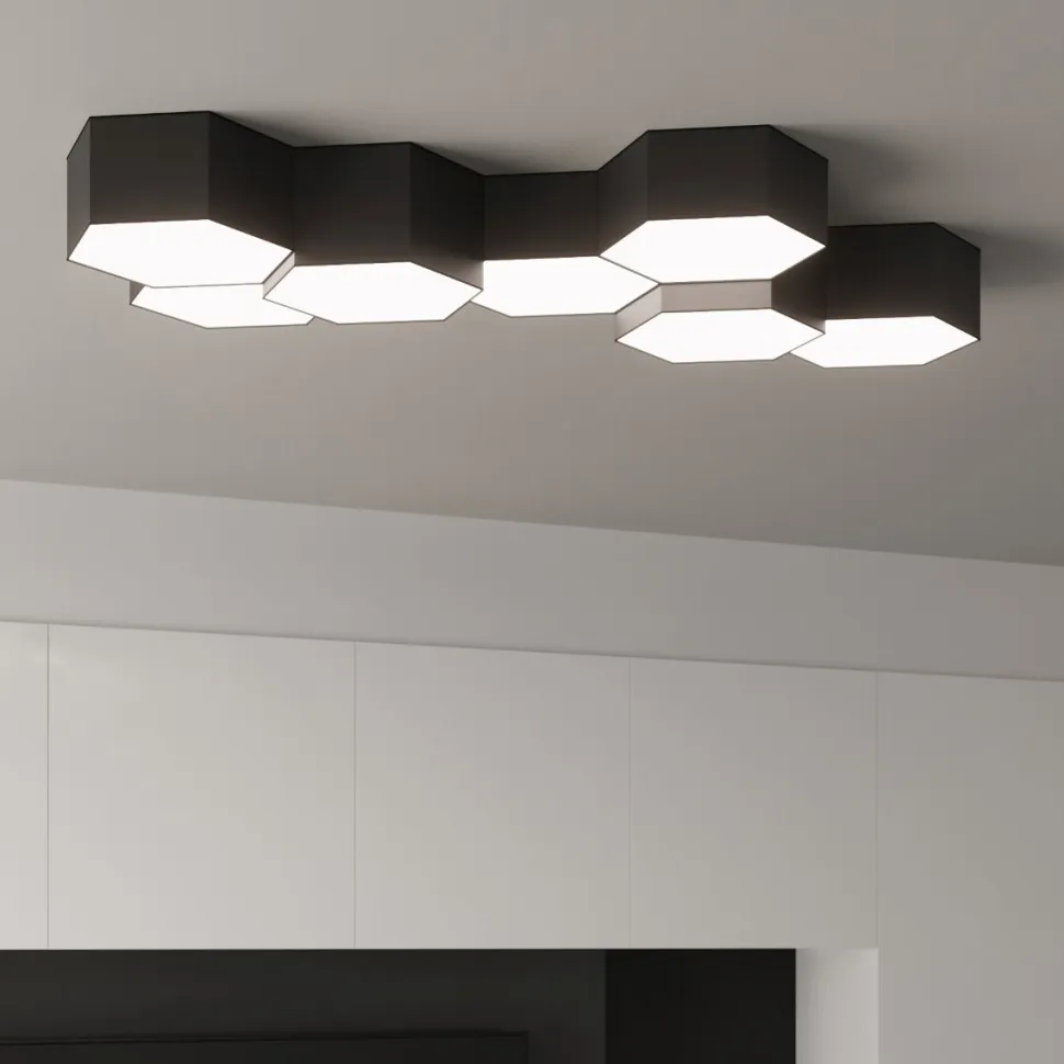 Plafon SUNDE 11 czarny