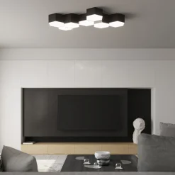 Plafon SUNDE 15 czarny