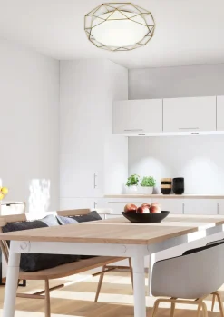 Plafon Sven plafon 43 24W LED 4000K  złoty