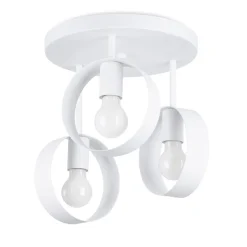 Plafon TITRAN 3 biały