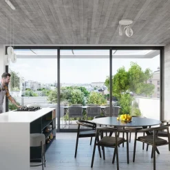 Plafon TITRAN 3 biały