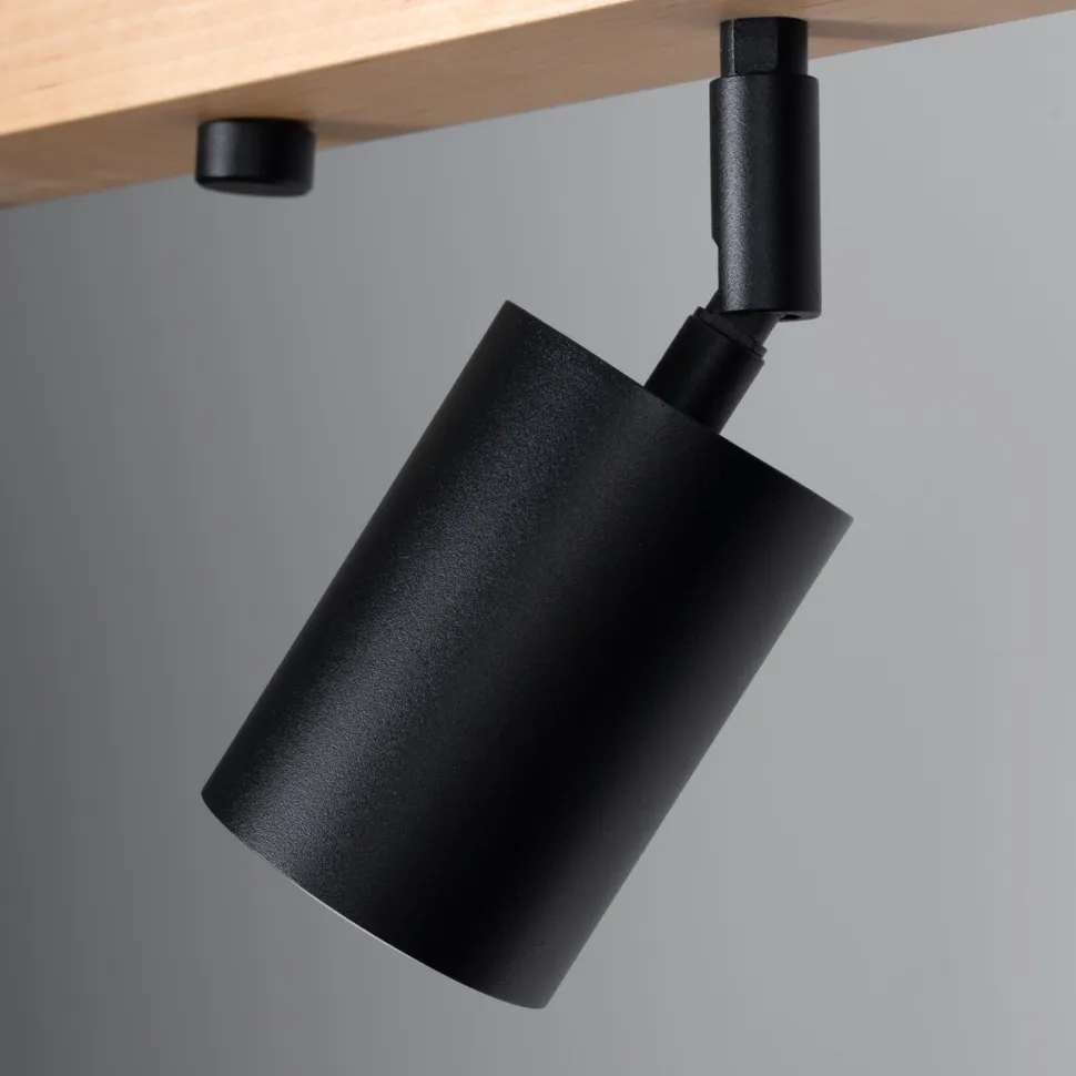 Plafon VERDO 4 czarny