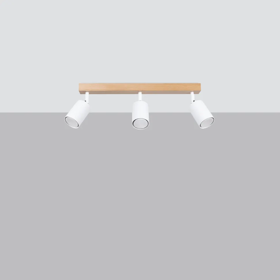 Plafon VERDO 3L biały