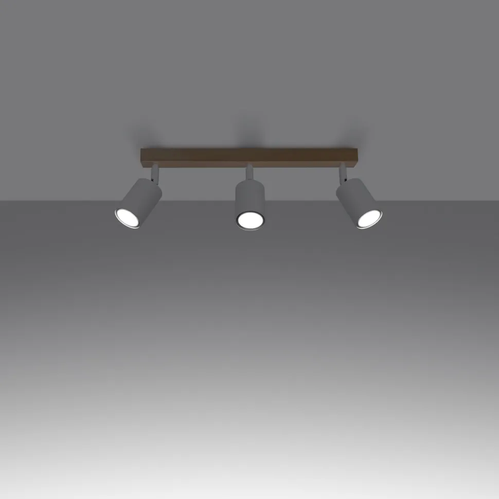 Plafon VERDO 3L biały