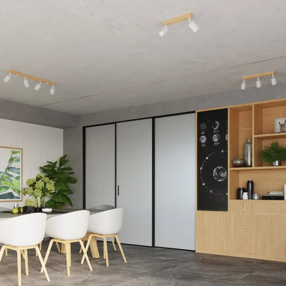 Plafon VERDO 3L biały