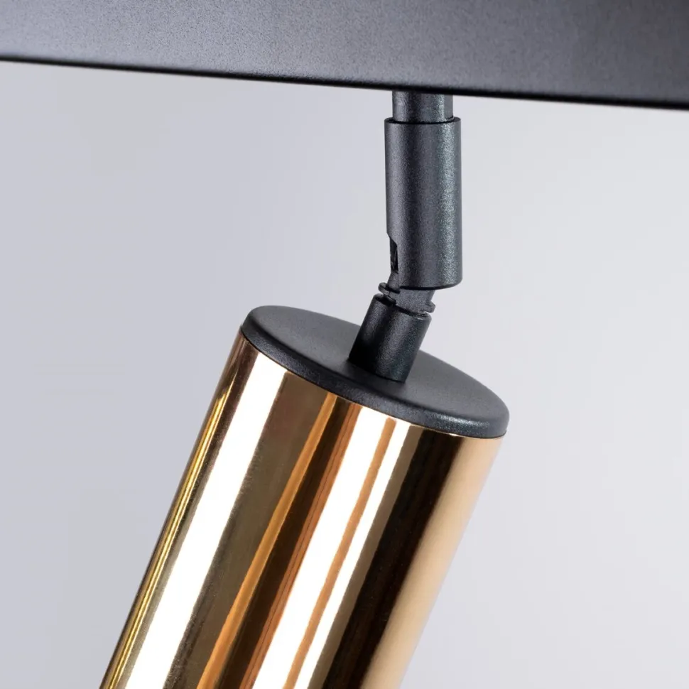 Plafon WINX 4L czarny/złoty