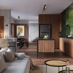 Plafon WINX 4L czarny/złoty