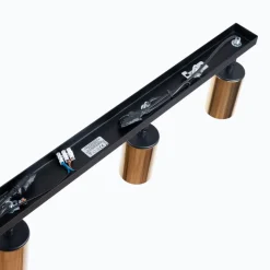 Plafon WINX 4L czarny/złoty