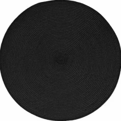 Podkładka 38 cm pleciona czarna