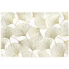 Podkładka Ginko 45x30 cm biała/złota