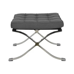 Podnóżek BA1 tkanina antracyt