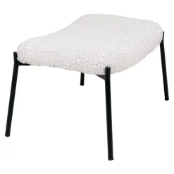 Podnóżek Glasgow baranek biały