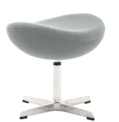 Podnóżek Jajo kaszmir inspirowany Egg popielaty 129