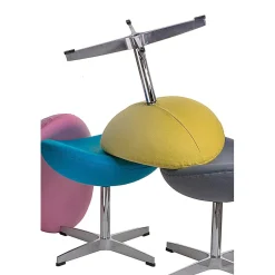 Podnóżek Jajo niebieski jasny kaszmir