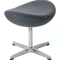 Podnóżek Jajo szary kaszmir Premium