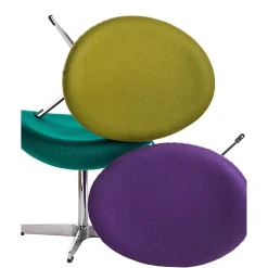 Podnóżek Jajo zielony ciemny kaszmir