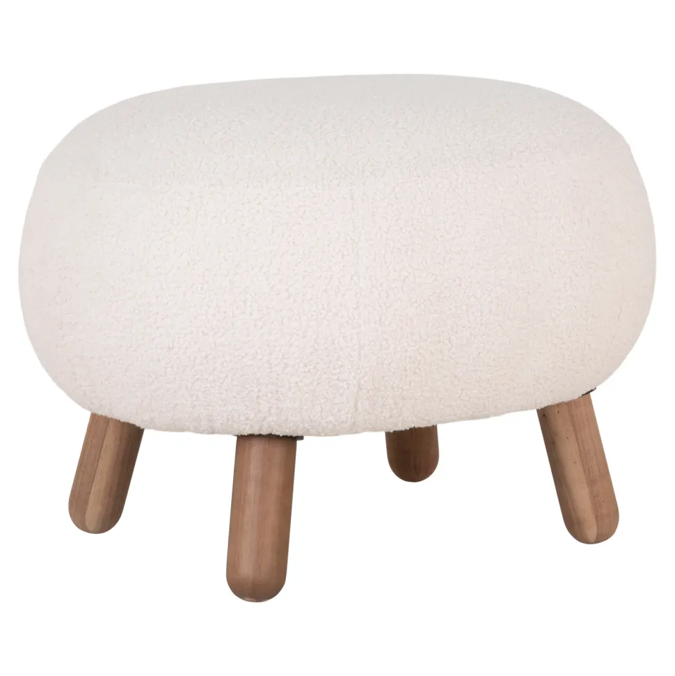 Podnóżek Savona biały