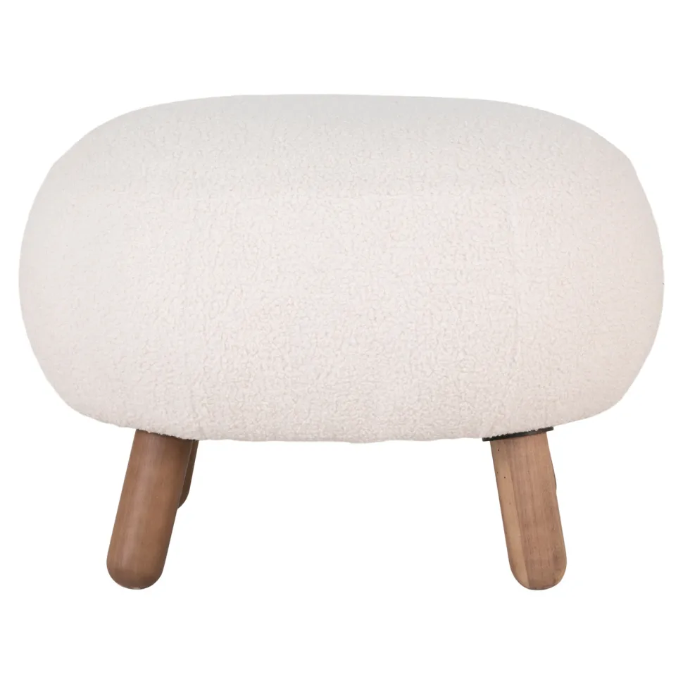 Podnóżek Savona biały