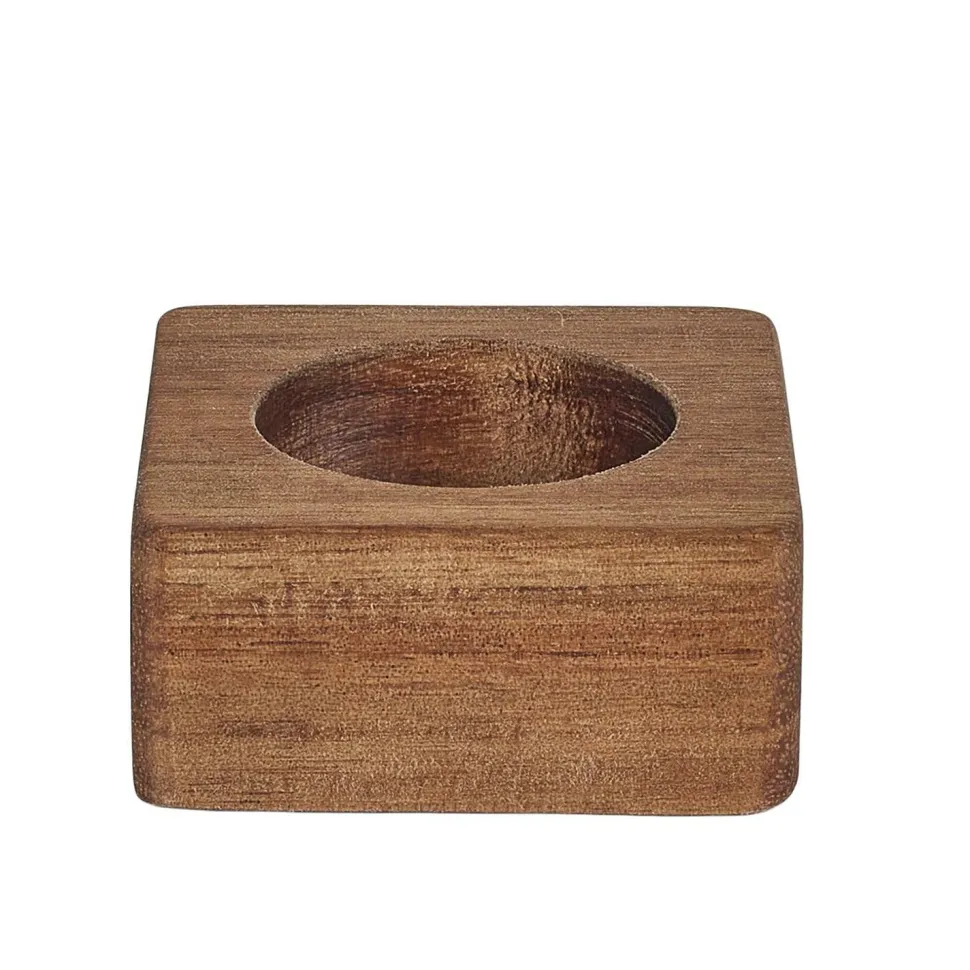 Podstawka na jajko akacja kwadrat