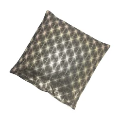 Poduszka Czarna Velvet Gwiazdy 45x45cm