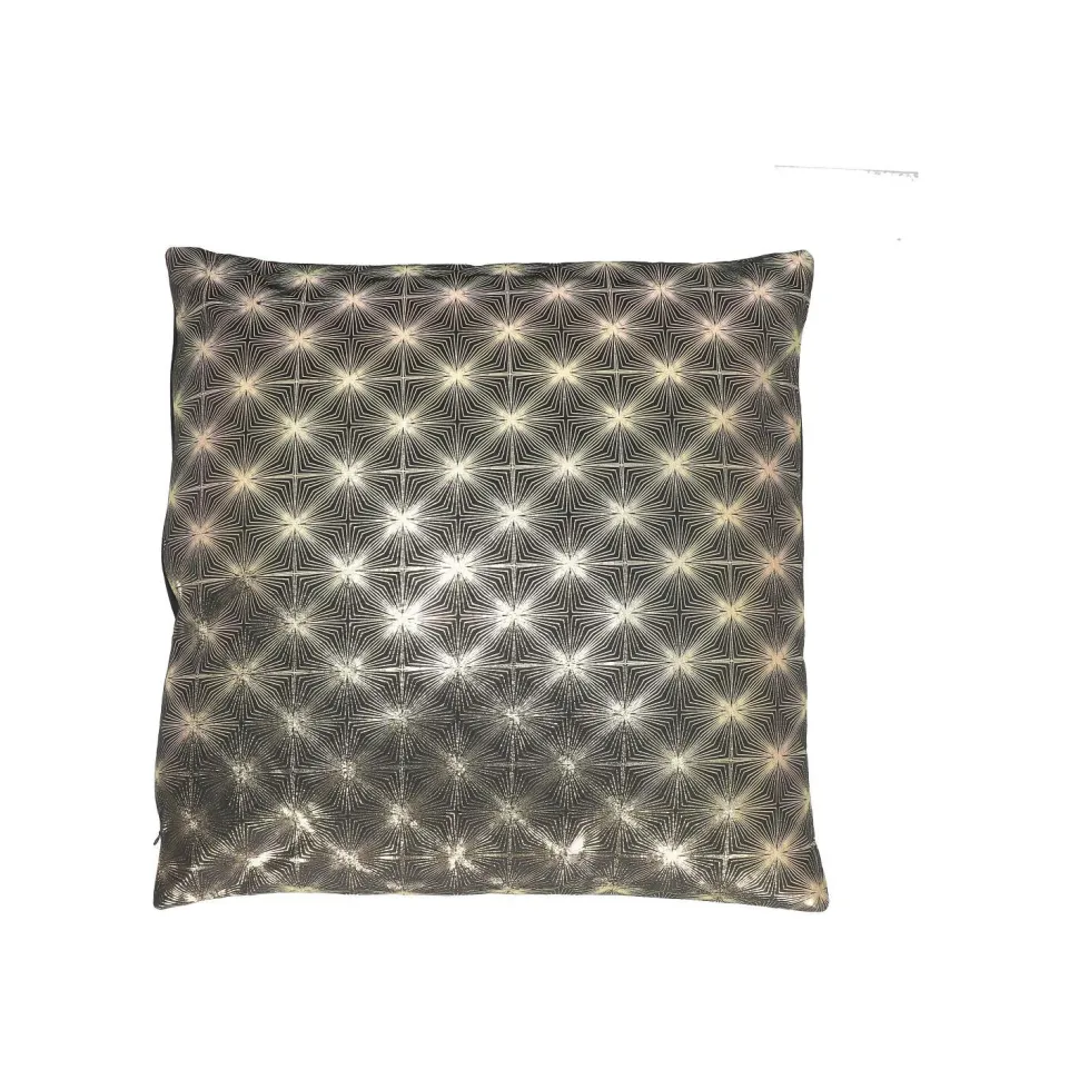 Poduszka Czarna Velvet Gwiazdy 45x45cm