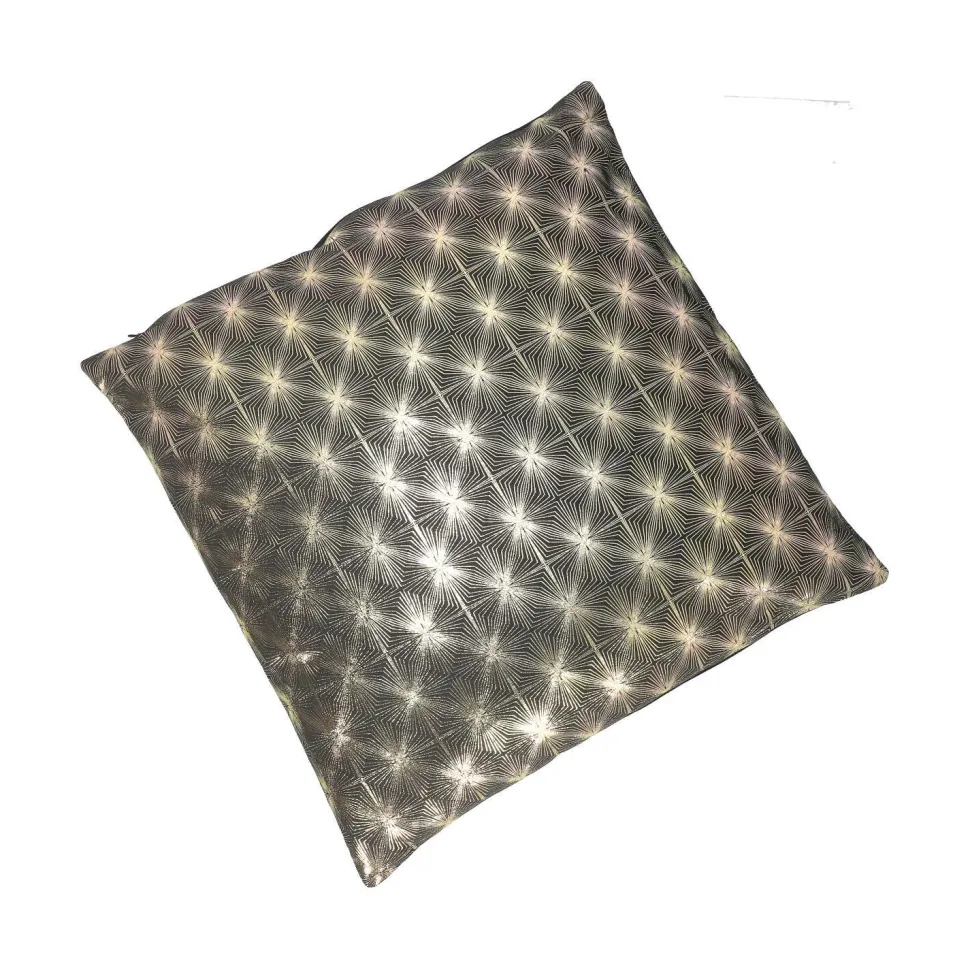 Poduszka Czarna Velvet Gwiazdy 45x45cm