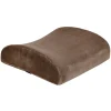 Poduszka ergonomiczna Sensly na oparcie krzesła brązowa