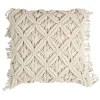 Poduszka Macrame 40x40 cm beżowa
