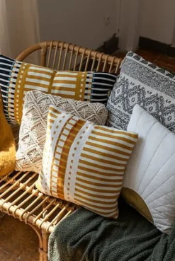 Poduszka Macrame 40x40cm beżowa