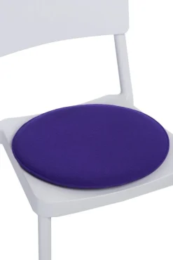 Poduszka na krzesło fioletowa